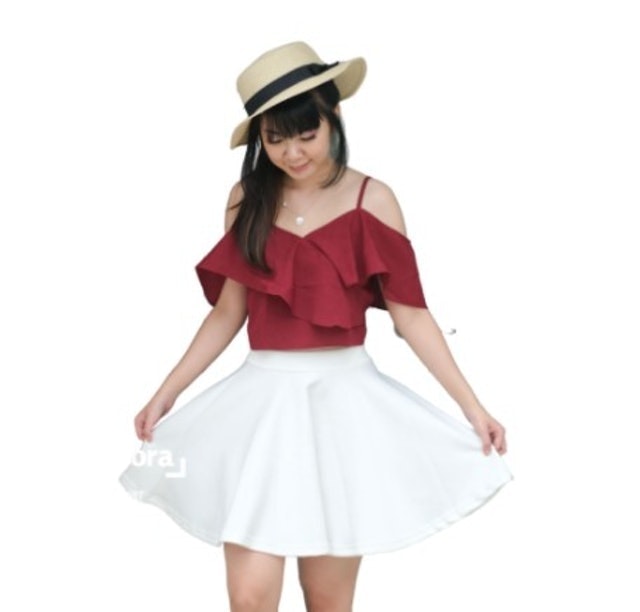 MyYoora Mini Flare Skirt 1